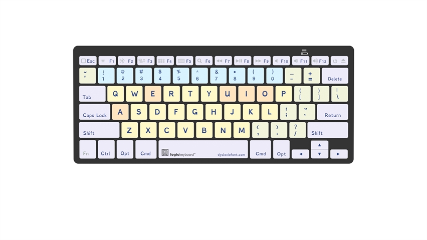Dyslexie<br>Mini Bluetooth Keyboard - Mac<br>
